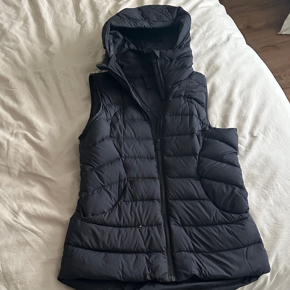 lululemon athletica Black Hooded Vest